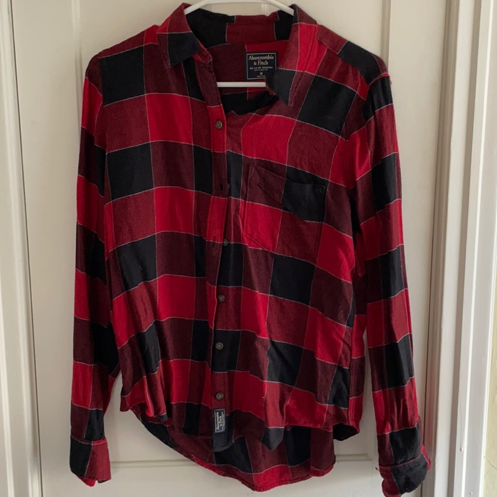 Abercrombie and Fitch flannel (size medium)